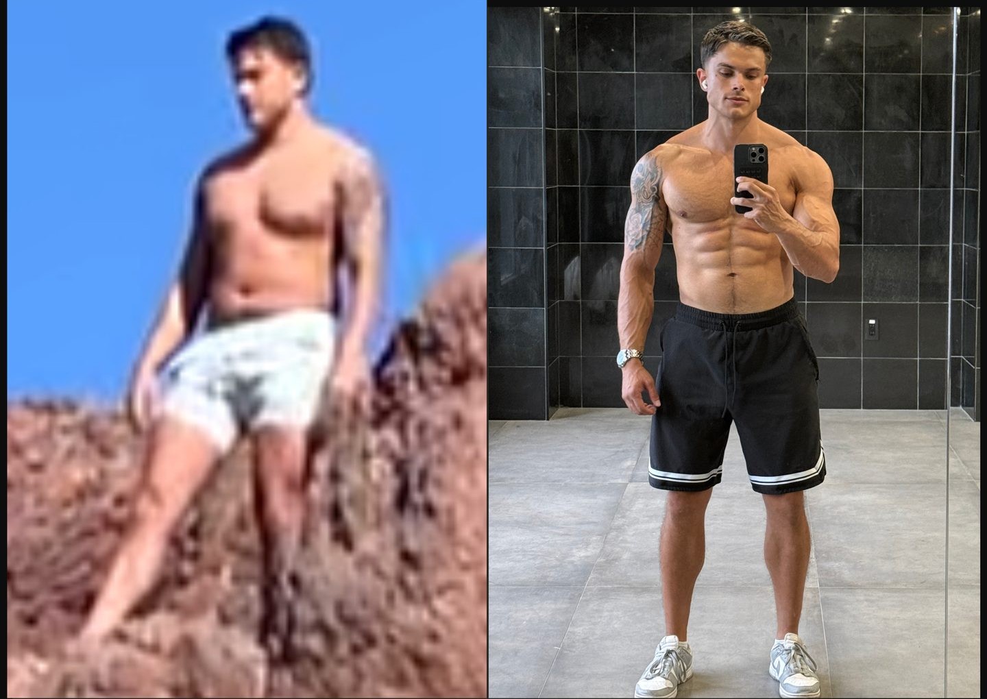 Yusuf's own transformation, 195 to 167 lb